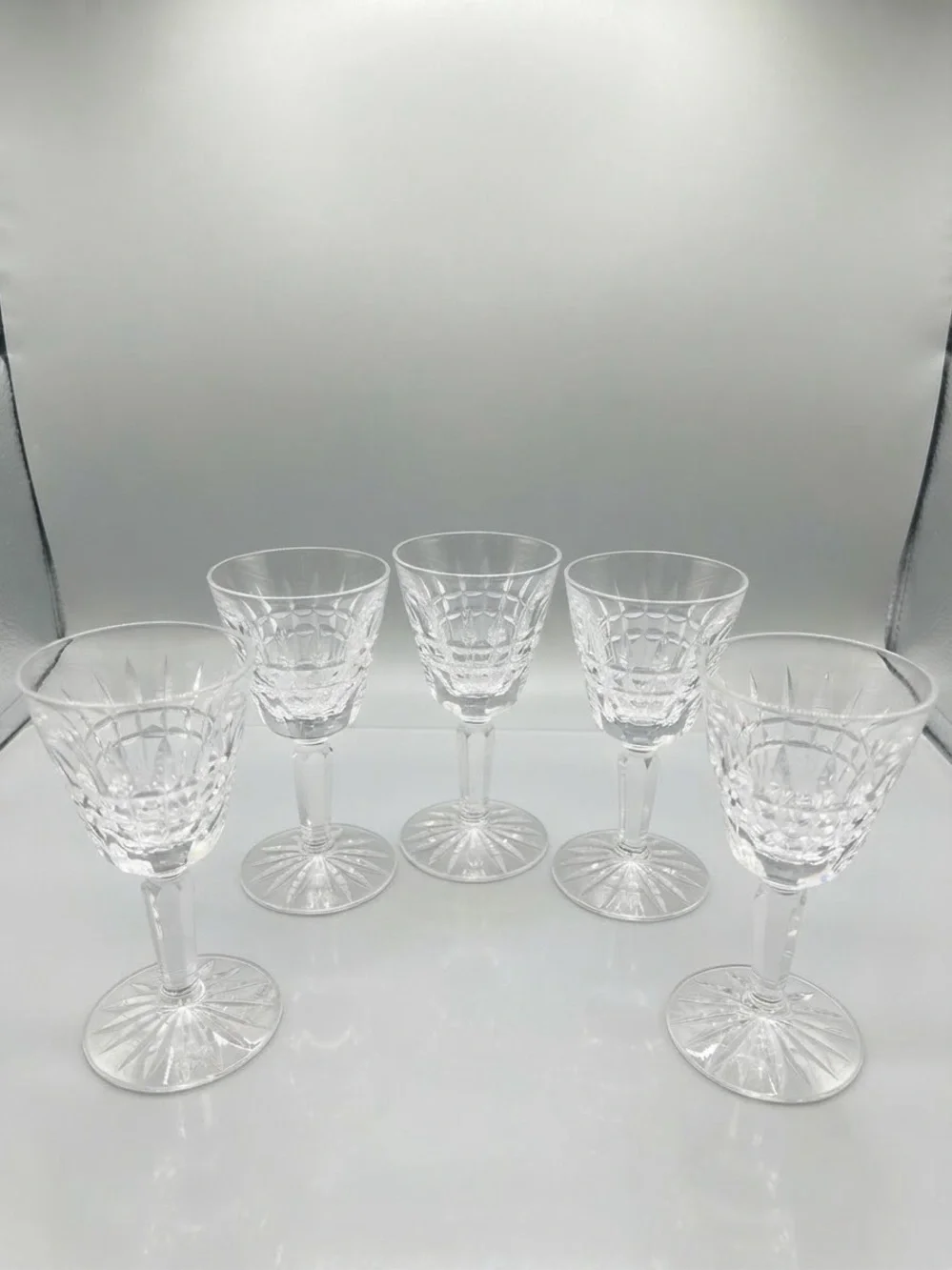 Waterford 5 Irish Crystal Glenmore Cordial Wine Glass 4.5